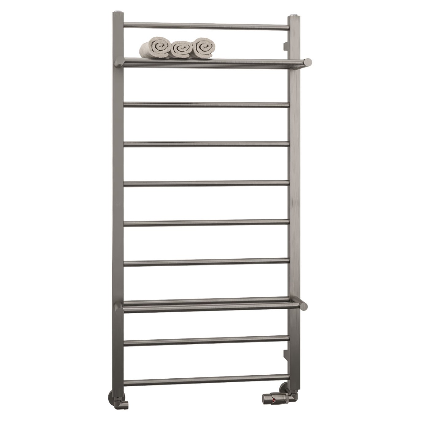 Velino Stainless Steel Towel Rail 1200 x 600 - Brushed