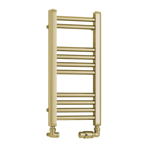 Wendover Straight Multirail 600 x 300 - Brushed Brass