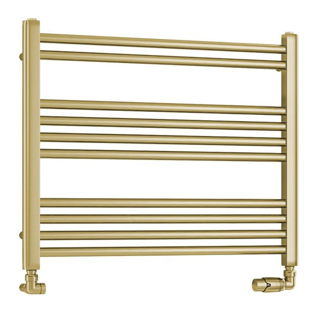 Wendover Straight Multirail 600 x 750 - Brushed Brass
