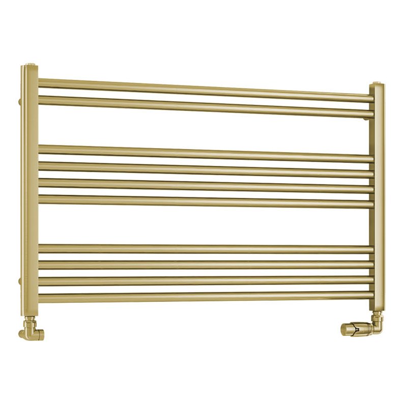 Wendover Straight Multirail 600 x 1000 - Brushed Brass