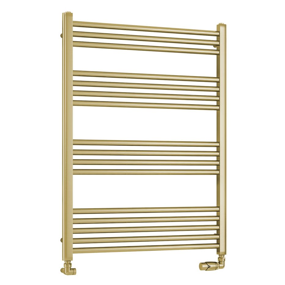 Wendover Straight Multirail 1000 x 750 - Brushed Brass