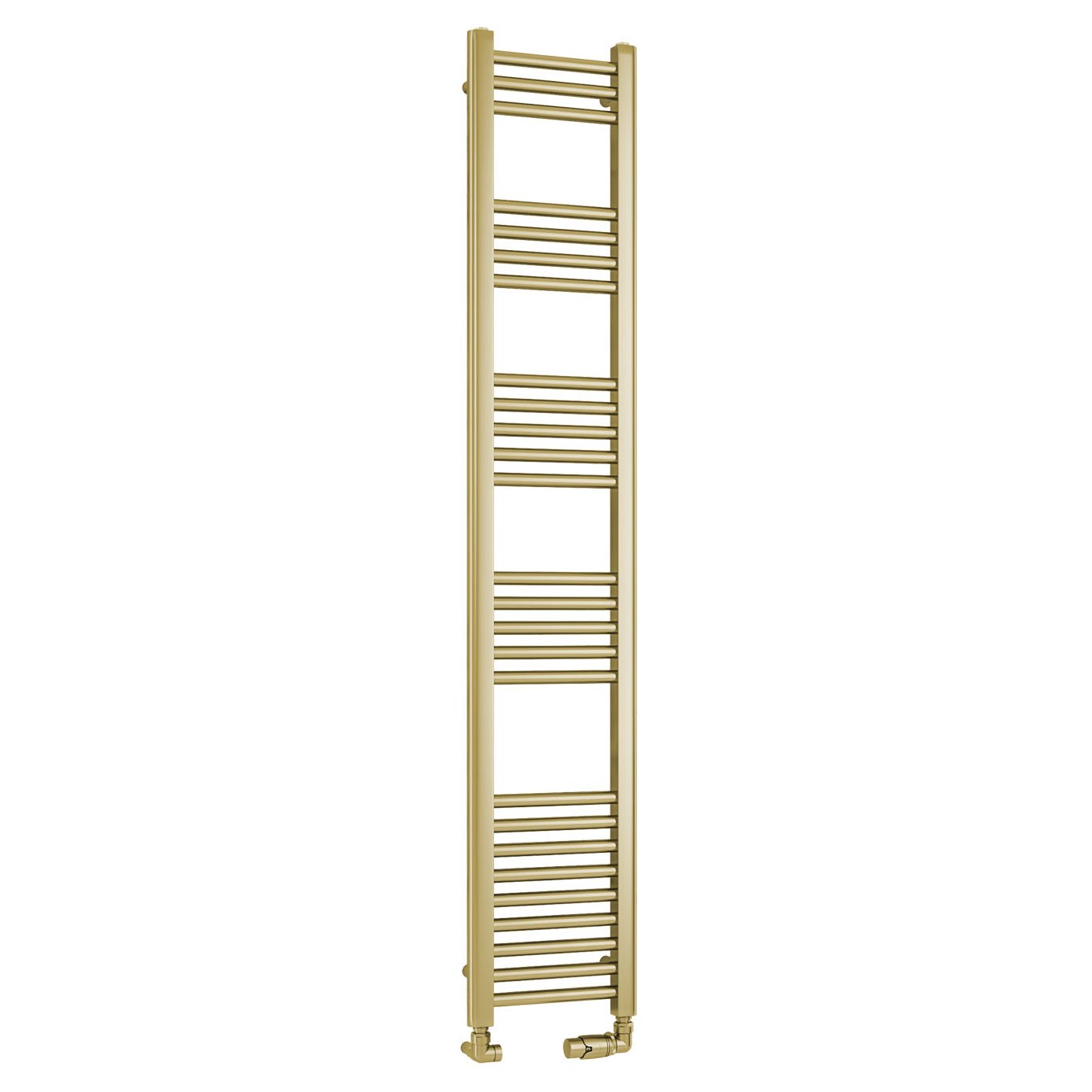 Wendover Straight Multirail 1600 x 300 - Brushed Brass