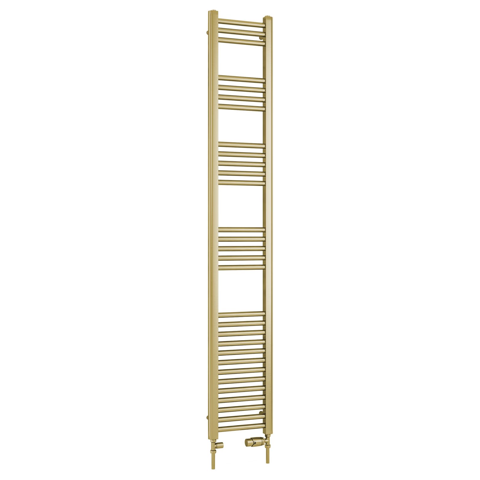 Wendover Straight Multirail 1800 x 300 - Brushed Brass