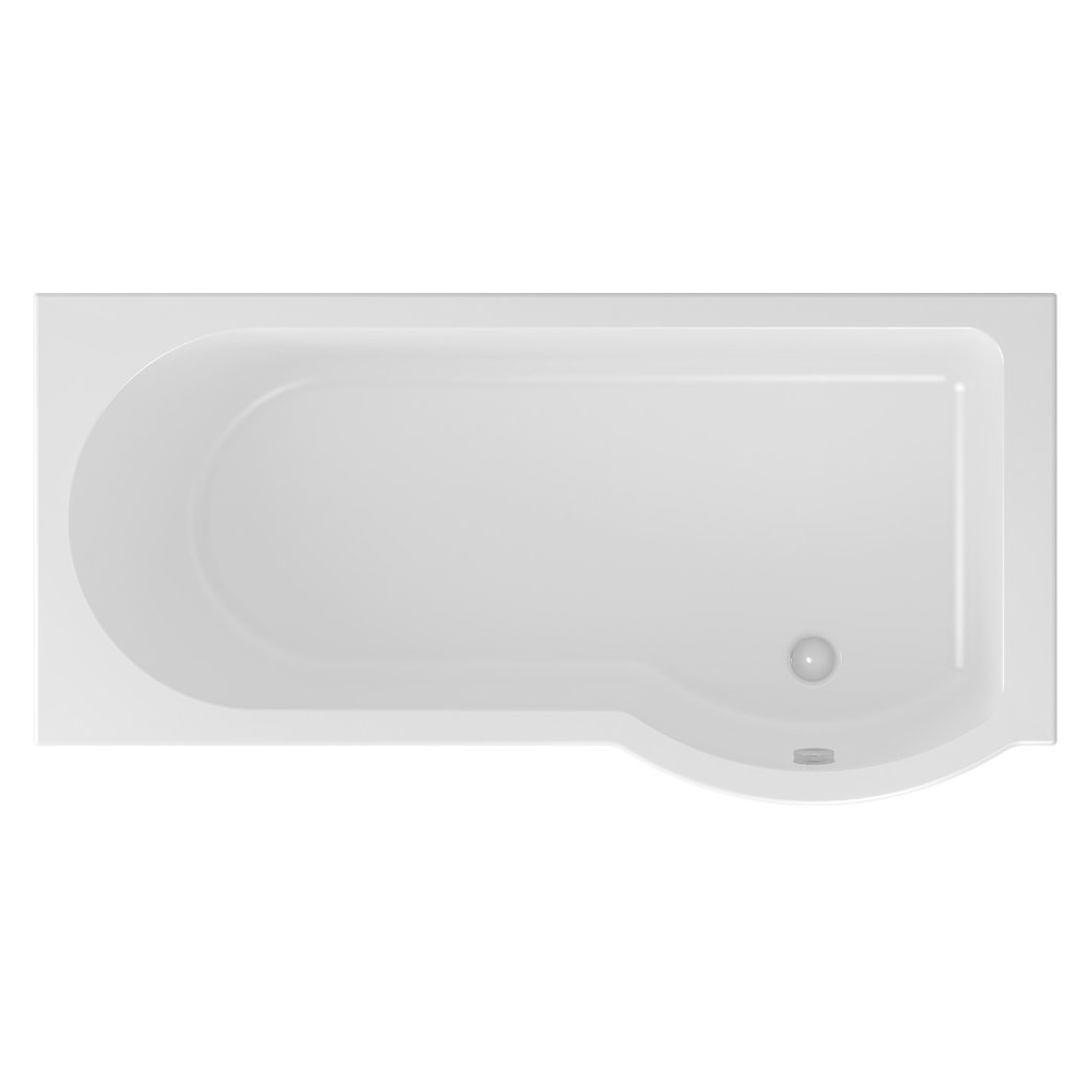 Portland P-Shape 1600x850x700 RH (440) Beauforte