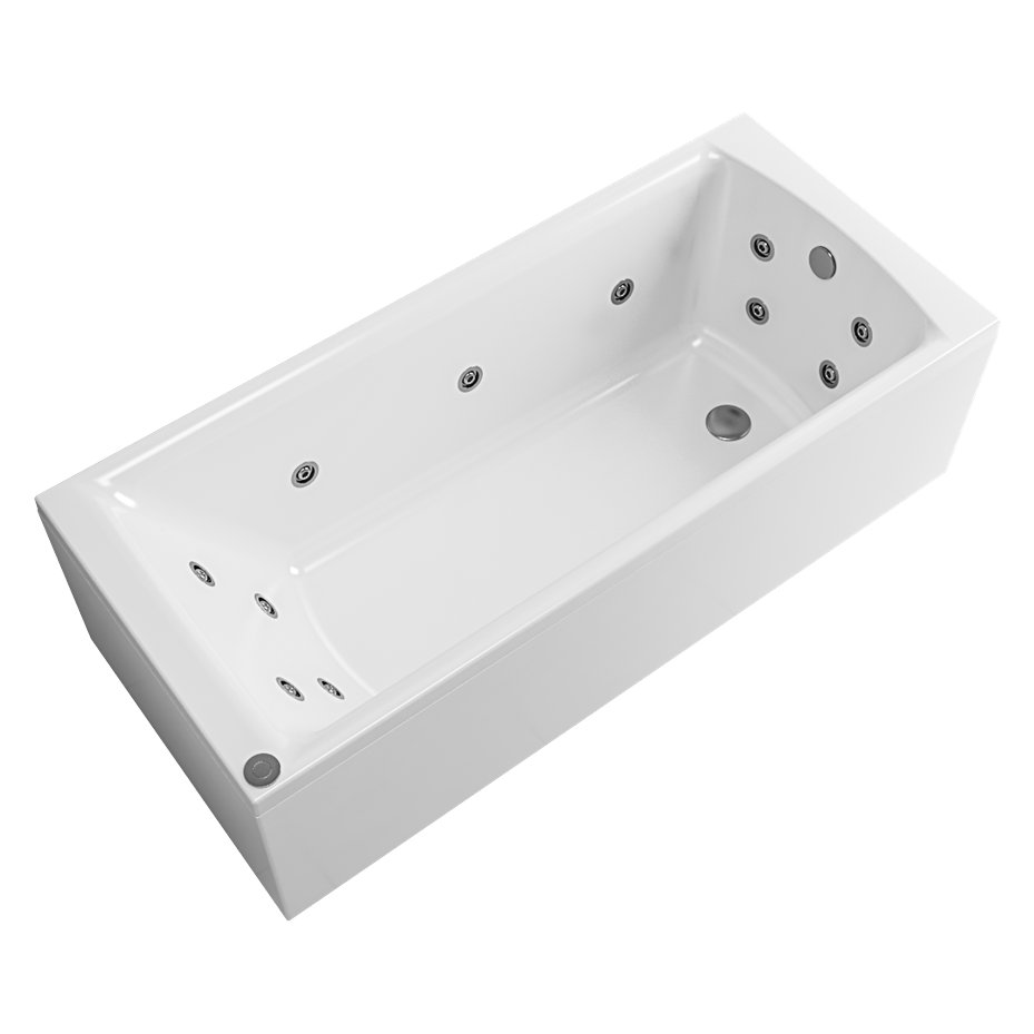 Rockall SE 1700x700 (440) c/w 14 jet whirlpool Beauforte