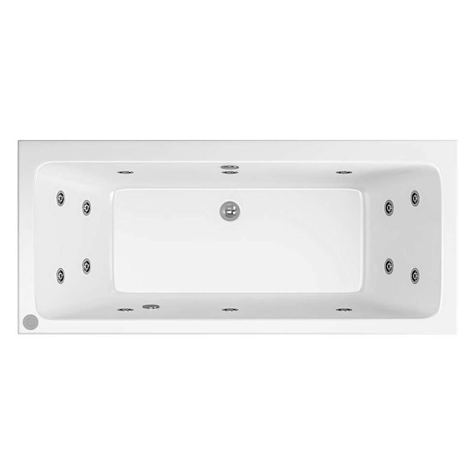 Portland DE  1700x750 (440) c/w 14 jet whirlpool Beauforte