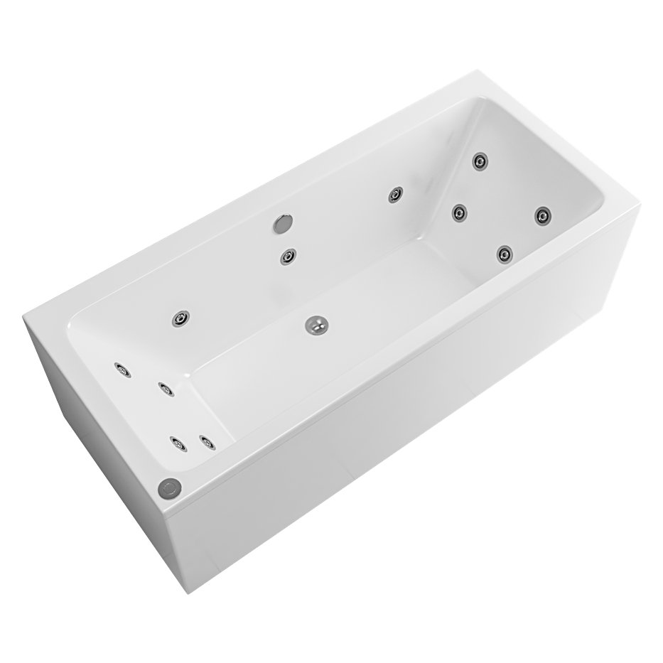 Portland DE  1700x750 (440) c/w 14 jet whirlpool Beauforte