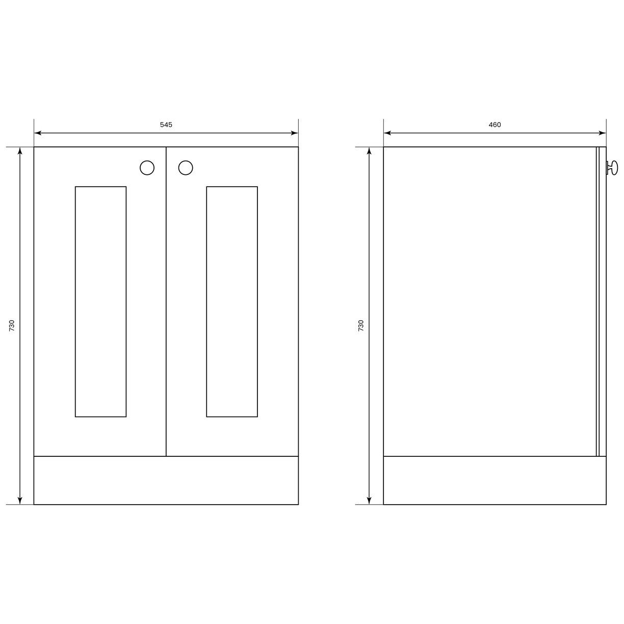 Dunbar Countertop Basin Unit Fern Green