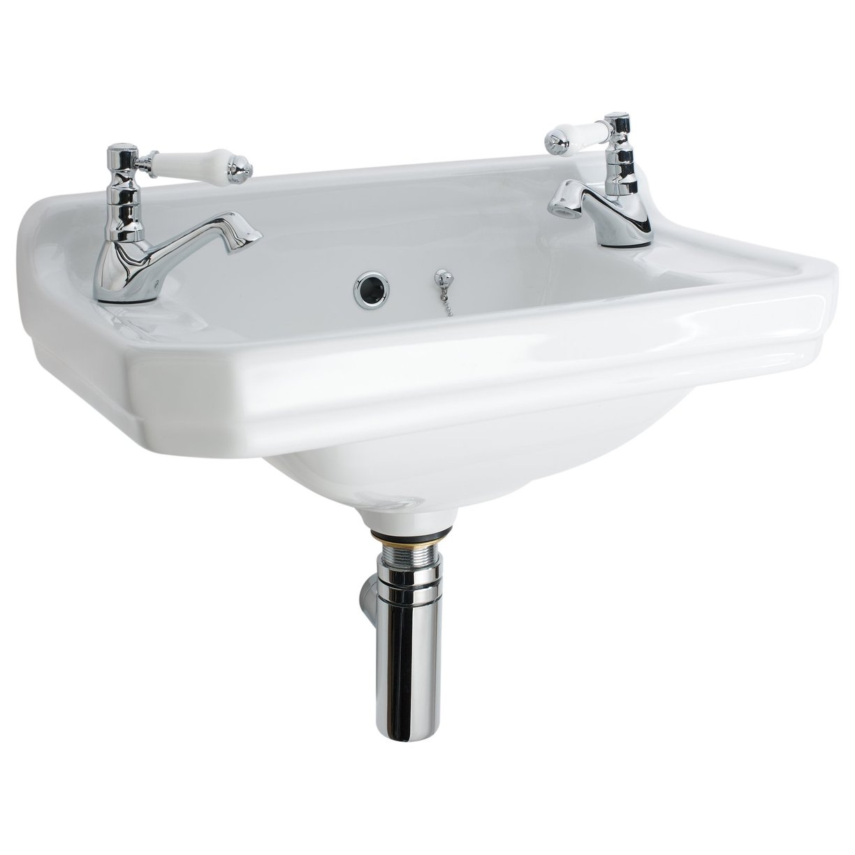 Dunbar Cloakroom Basin 2TH