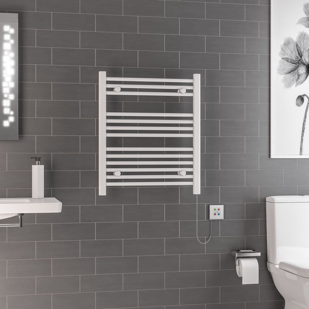 Biava Dry Element Towel Rail 700x600mm 300w White