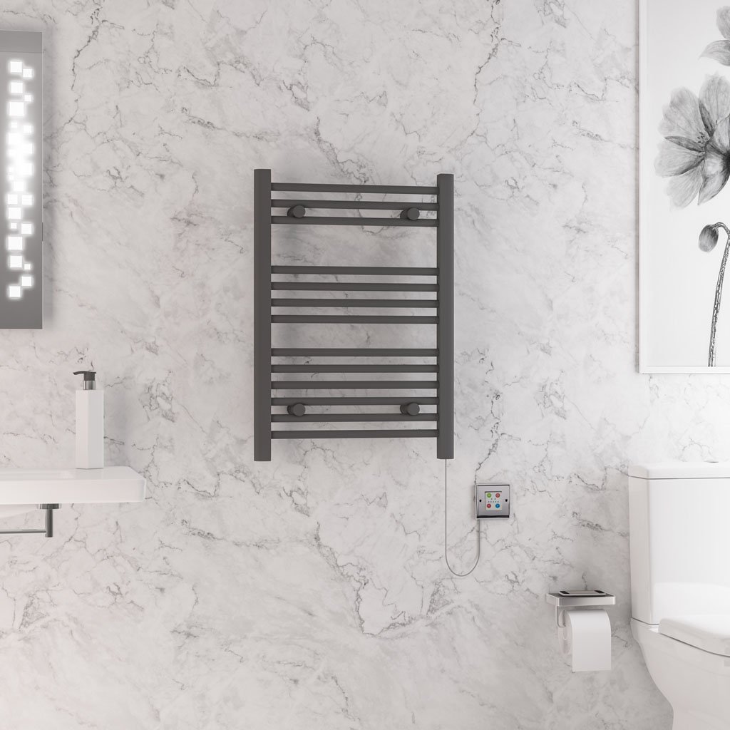 Biava Dry Element Towel Rail 700x500mm Anthracite