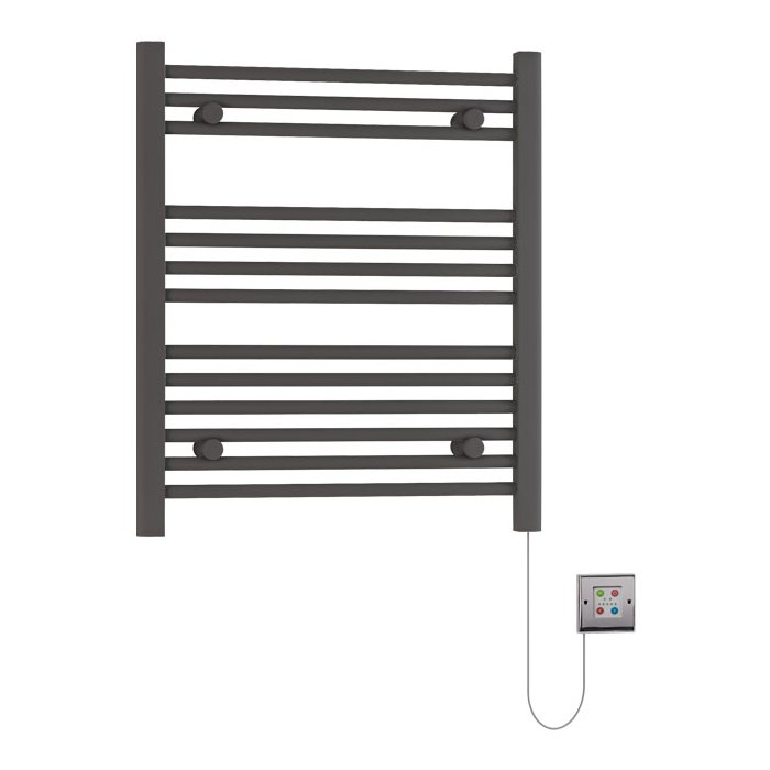 Biava Dry Element Towel Rail 700x600mm Anthracite