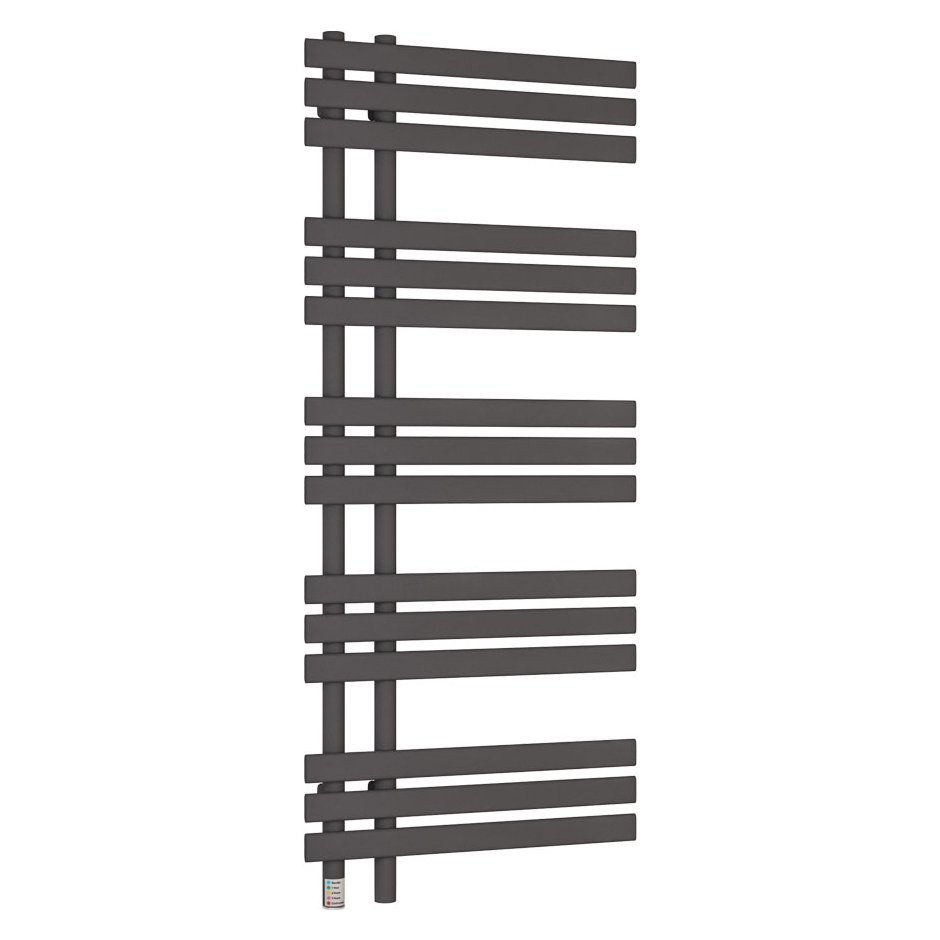 Loddon Dry Element Towel Rail 1200 x 500 - Matt Anthracite