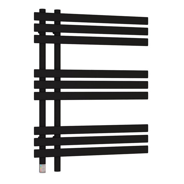 Loddon Dry Element Towel Rail 800 x 600 - Matt Black