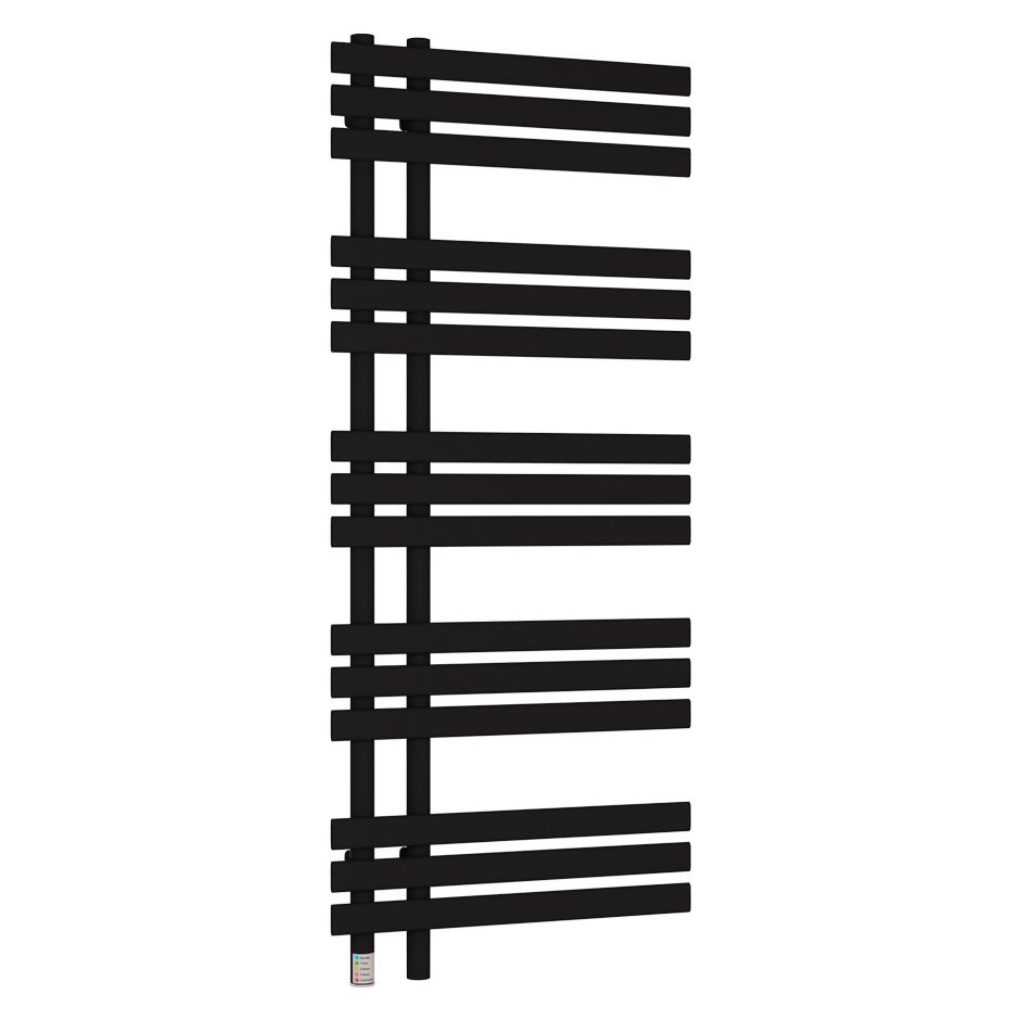 Loddon Dry Element Towel Rail 1200 x 500 - Matt Black