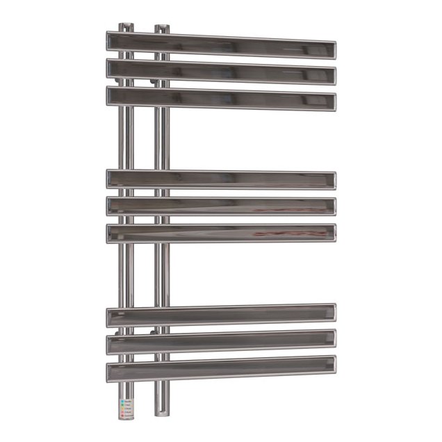 Loddon Dry Element Towel Rail 800 x 500 - Chrome