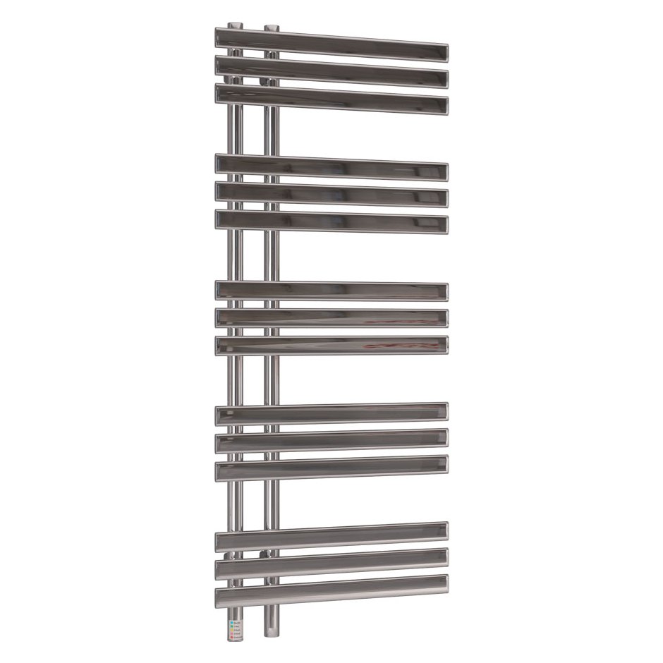 Loddon Dry Element Towel Rail 1200 x 500 - Chrome