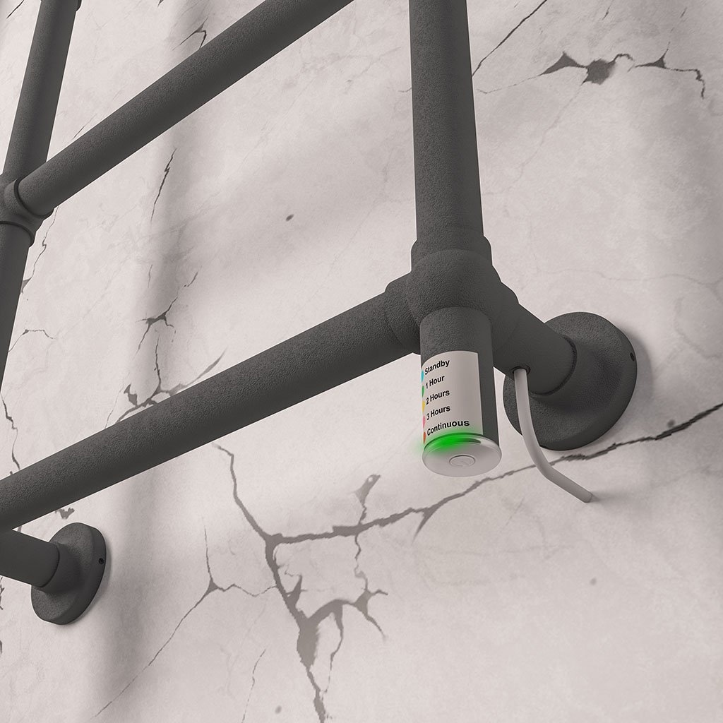 Kennet Dry Element Towel Rail 700 x 500 - Matt Anthracite