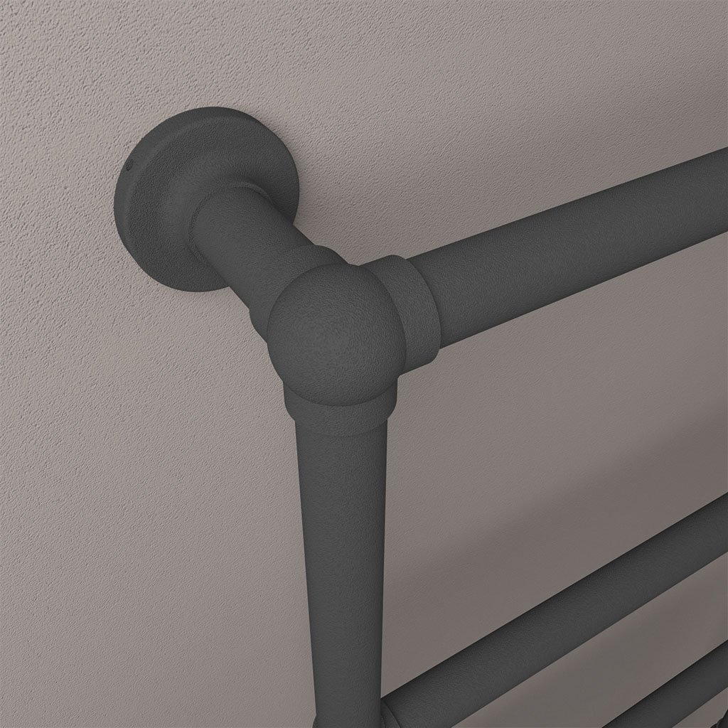 Kennet Dry Element Towel Rail 1200 x 500 - Matt Anthracite