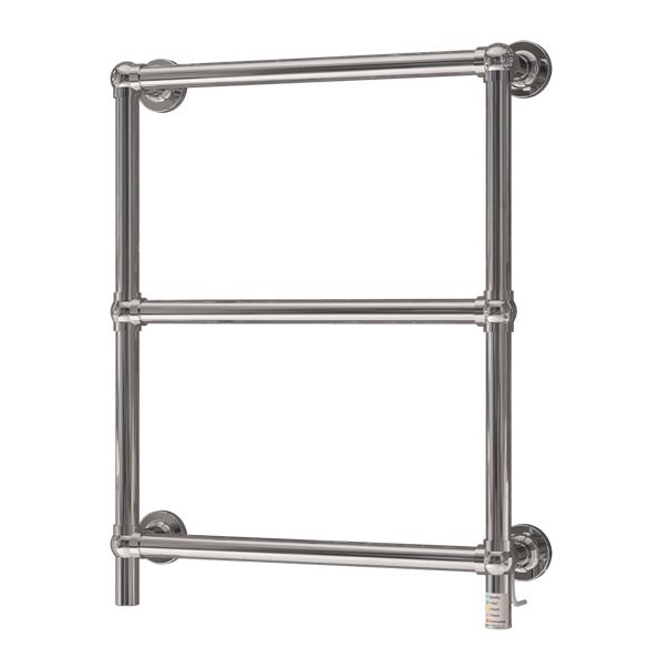 Kennet Dry Element Towel Rail 700 x 600 - Chrome