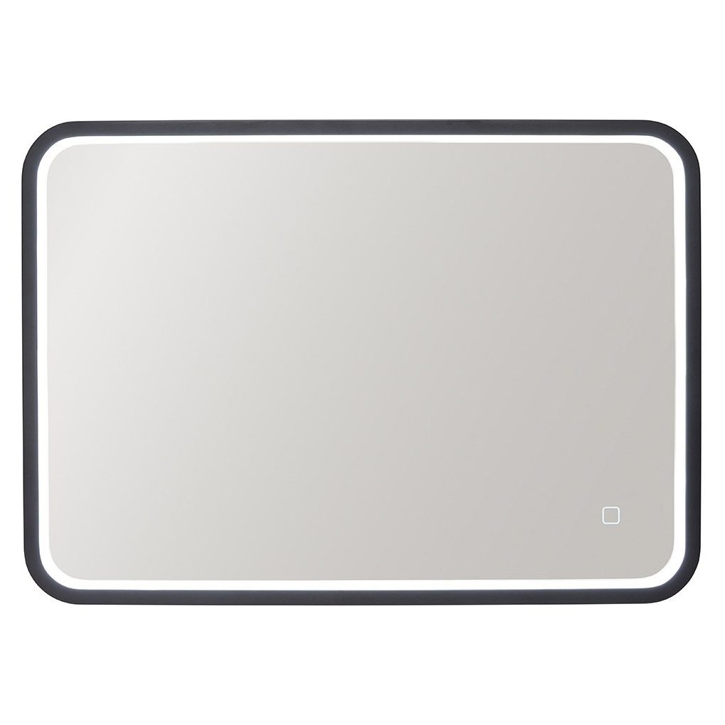 Letham Black 600 x 800mm LED Mirror