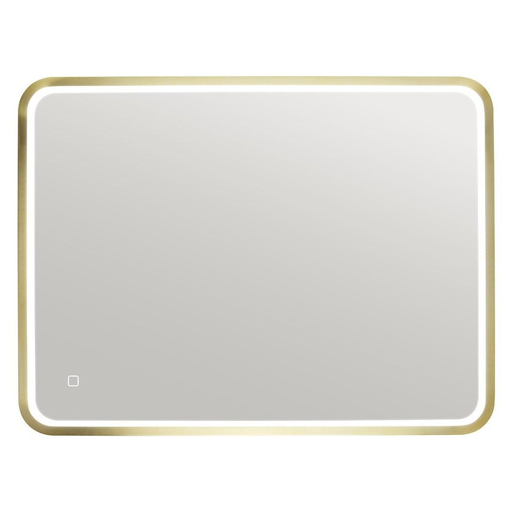 Letham Brushed Brass 600 x 800mm LED Mirror