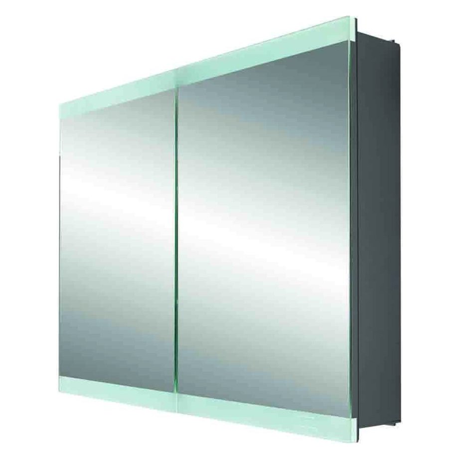 Portree LED Mirror Cabinet With Bluetooth