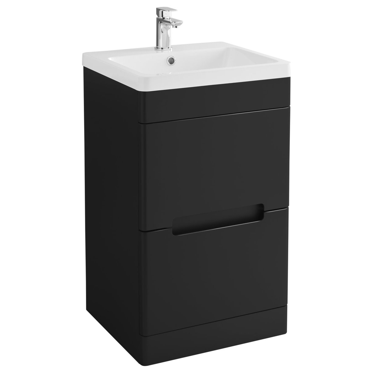 Selkirk 500 Floor Standing 2-Drawer Vanity Unit with Armastone Basin