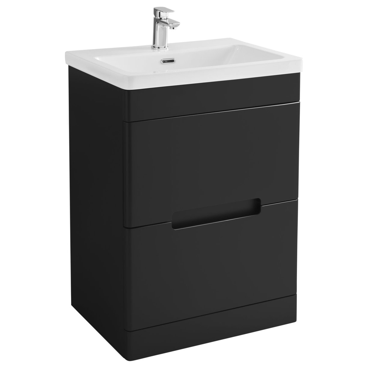 Selkirk 600 Floor Standing 2-Drawer Vanity Unit with Armastone Basin