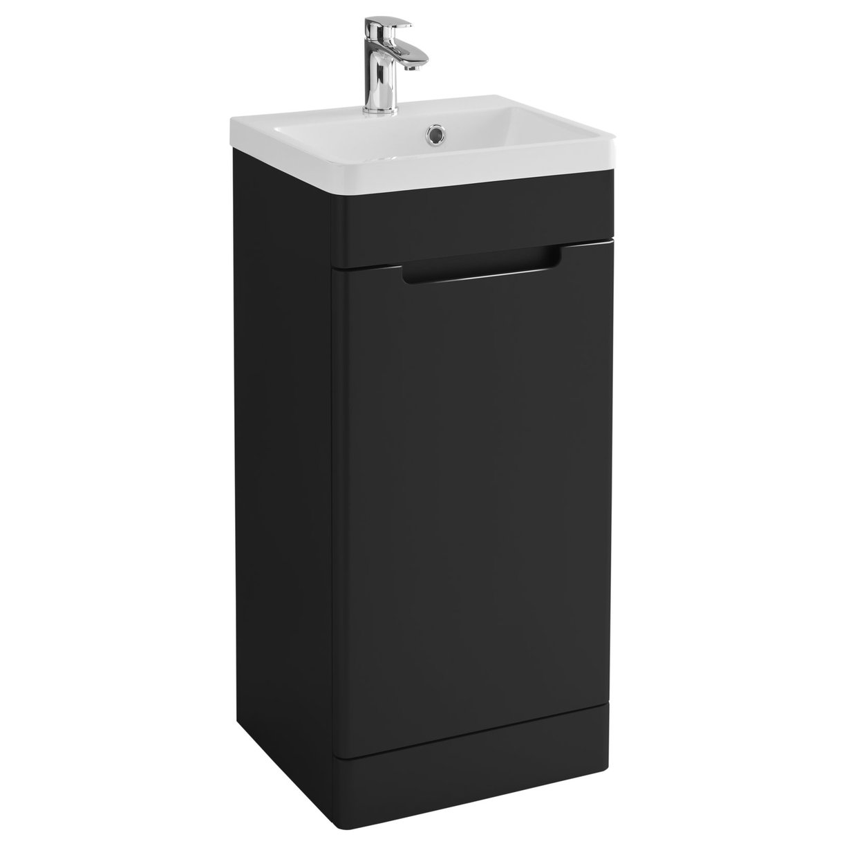 Selkirk 400 Floor Standing 1-Door Vanity Unit with Armastone Basin