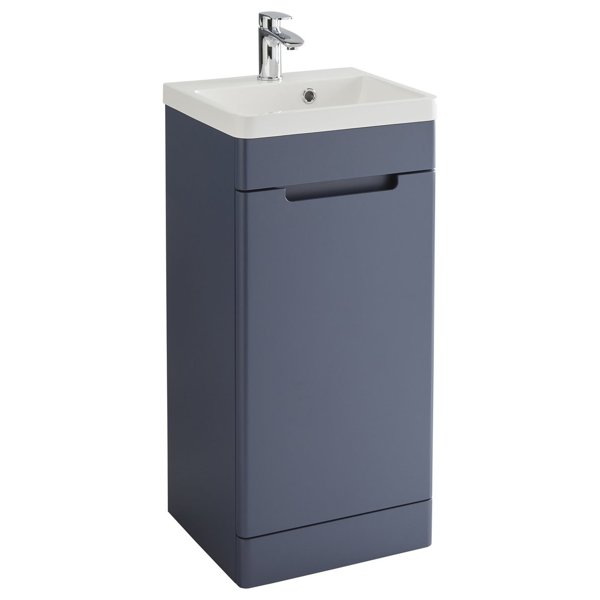 Selkirk 400 Floor Standing 1-Door Vanity Unit with Armastone Basin