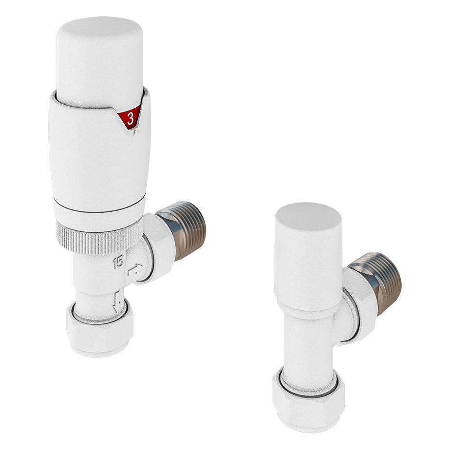 Angle Designer TRV with Lockshield 15mm