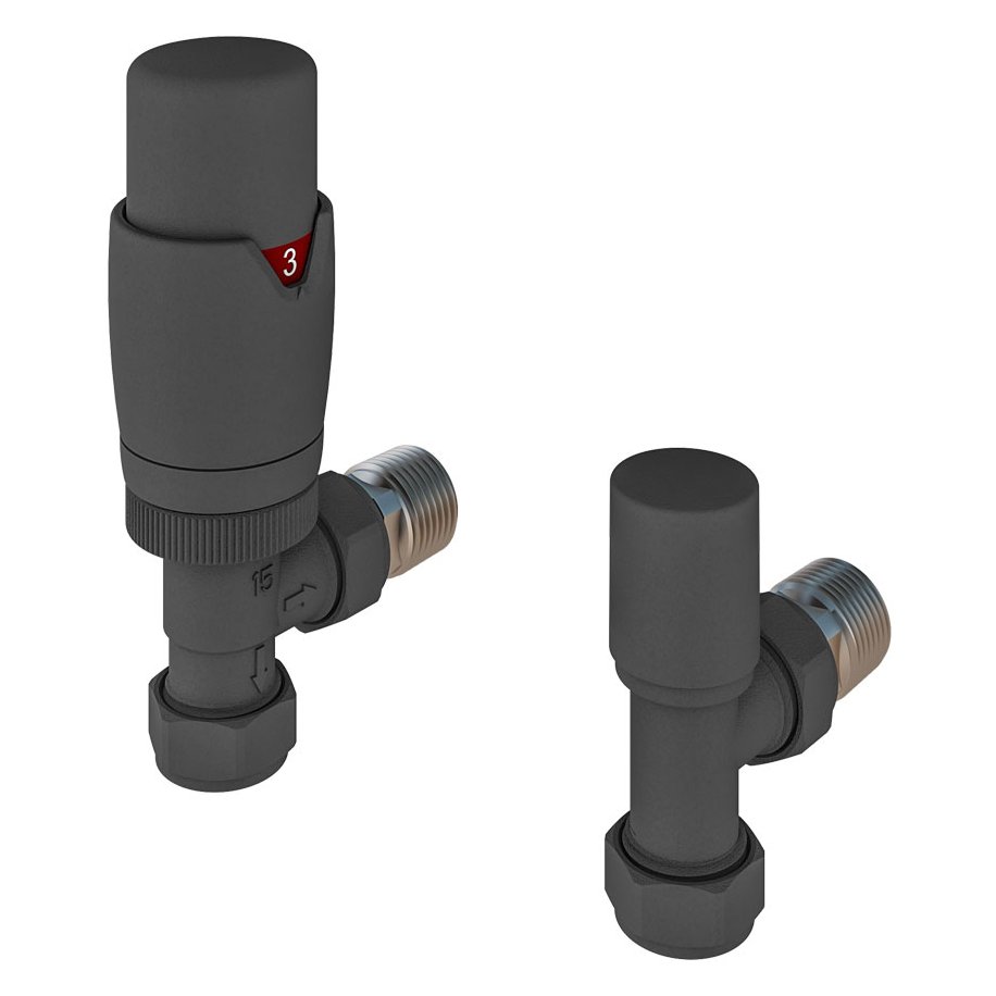 Angle Designer TRV with Lockshield 15mm