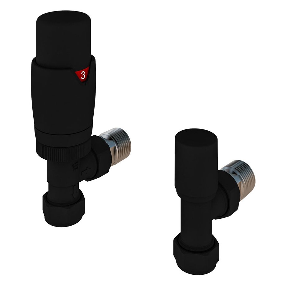 Angle Designer TRV with Lockshield 15mm