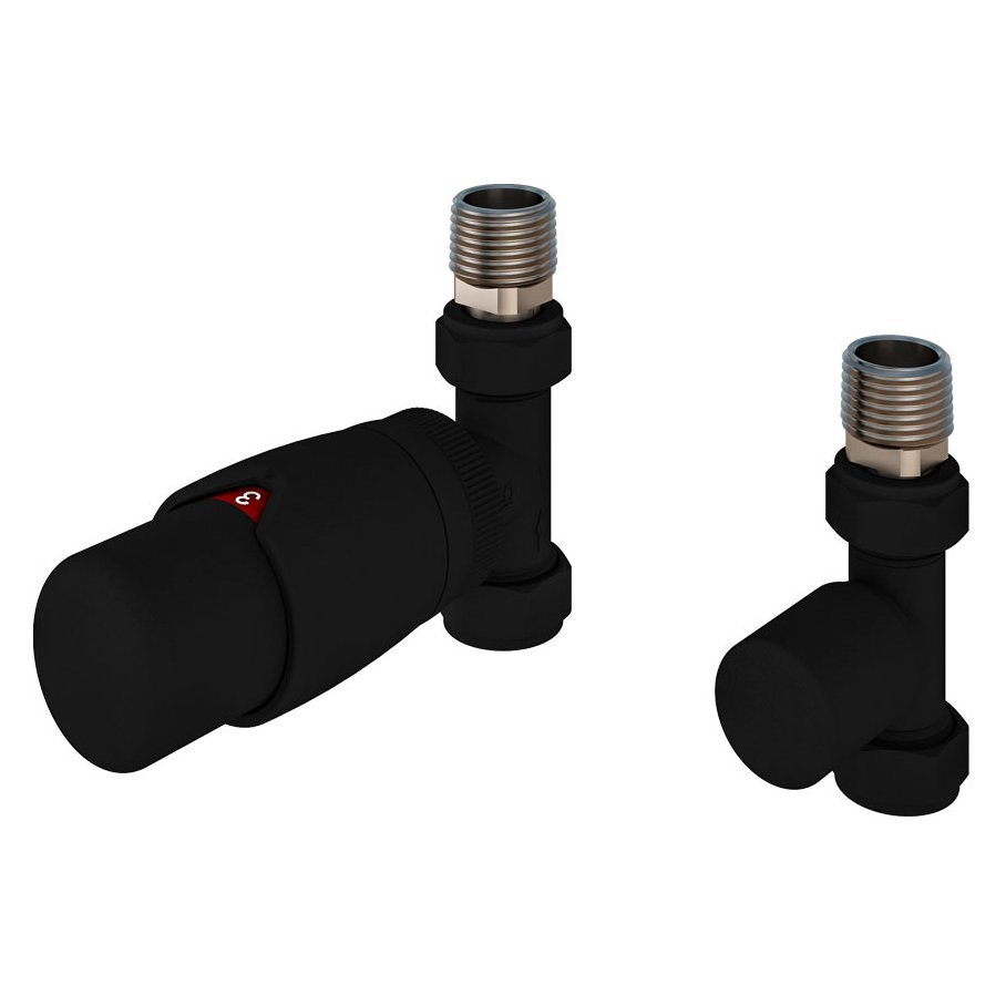 Straight Designer TRV with Lockshield 15mm