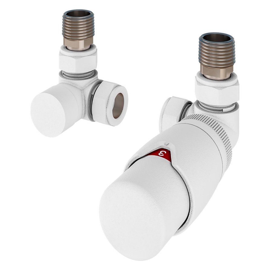 Corner Designer TRV with Lockshield 15mm