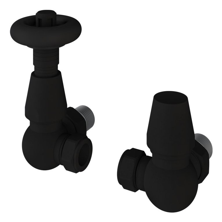 Corner Traditional TRV with Lockshield 15mm