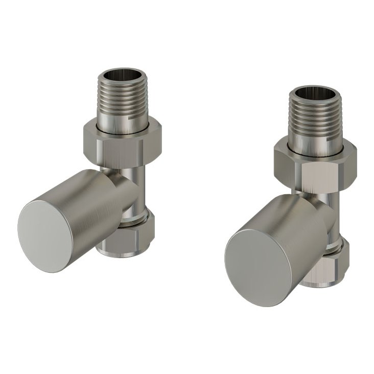 Straight Radiator Valves (pair)
