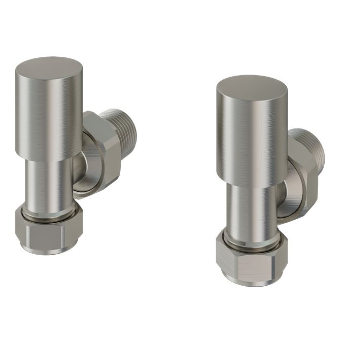 Angled Radiator Valves (pair)