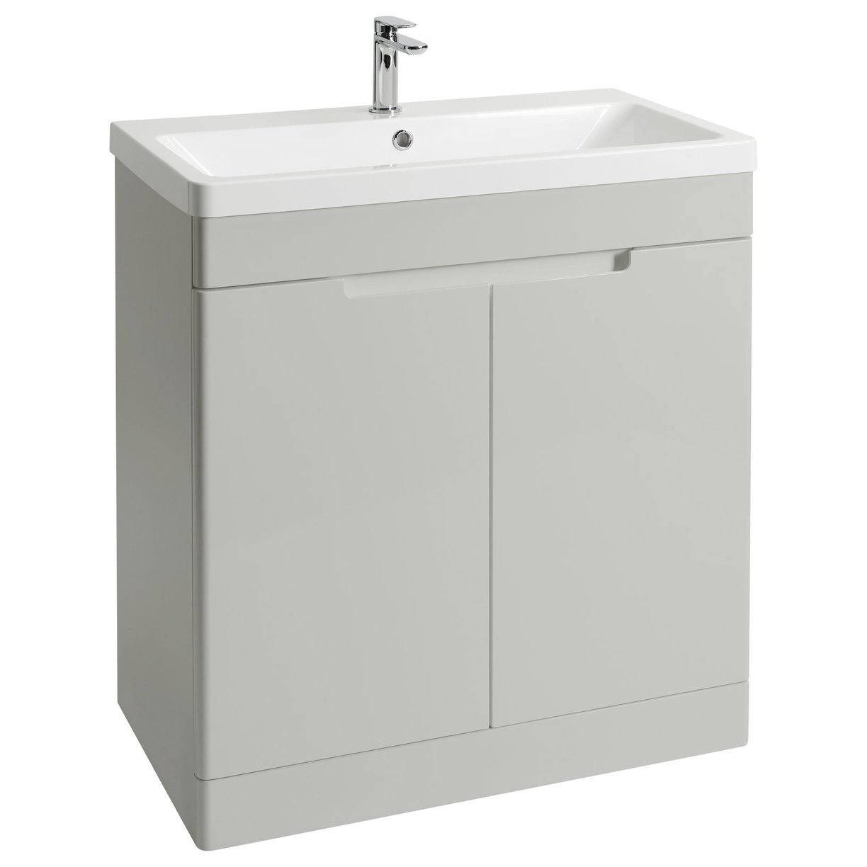 Selkirk 800 Floor Standing 2-Door Vanity Unit with Armastone Basin