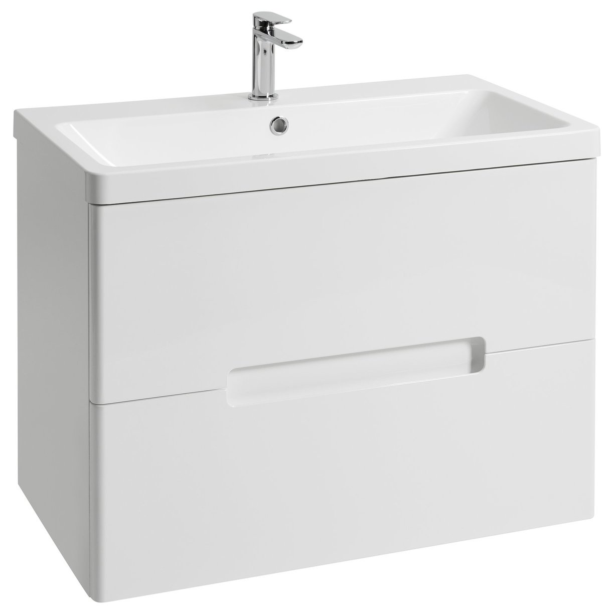 Selkirk 800 Wall Hung 2-Drawer with Armastone Basin