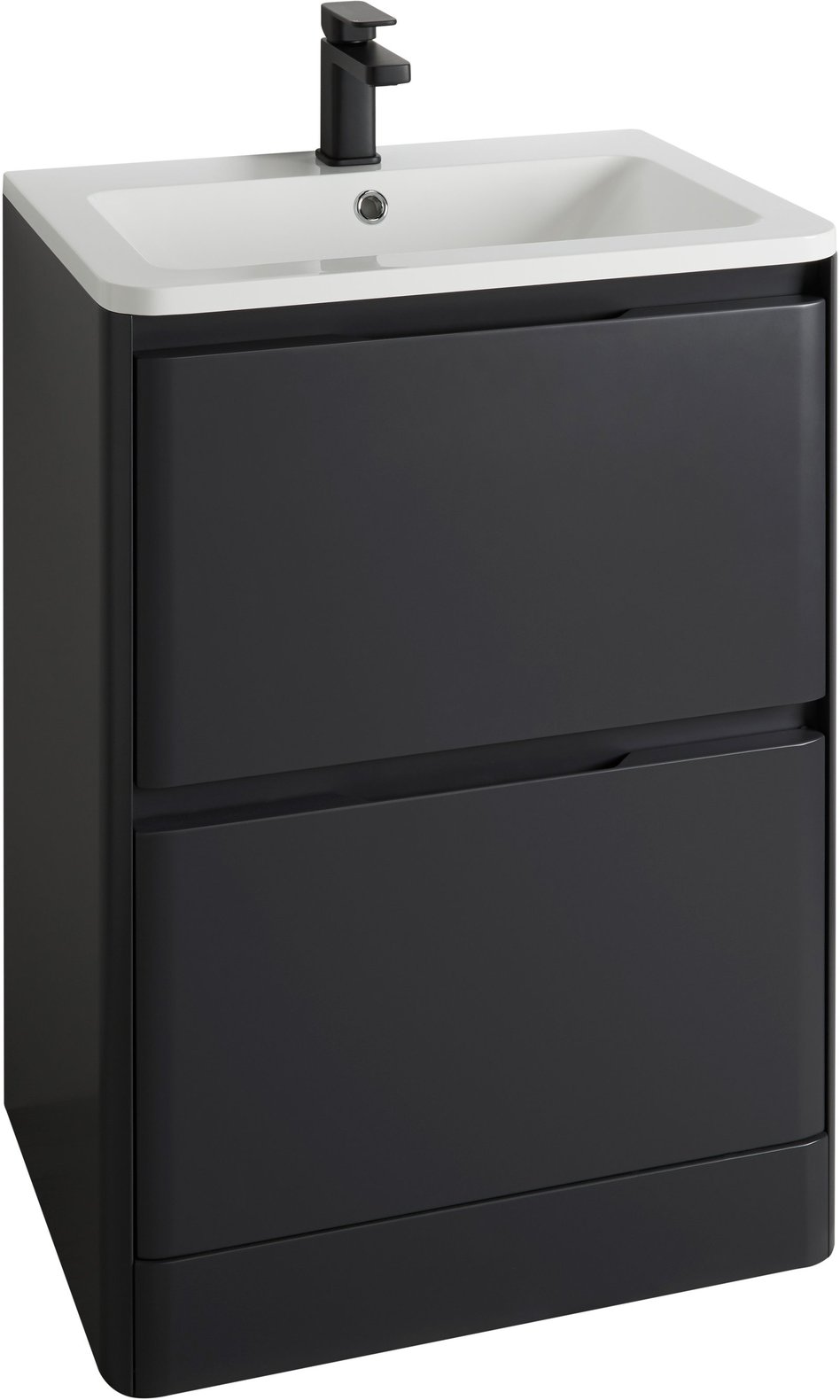 Fife 600 Floor Standing 2-Drawer Vanity Unit with Armastone Basin