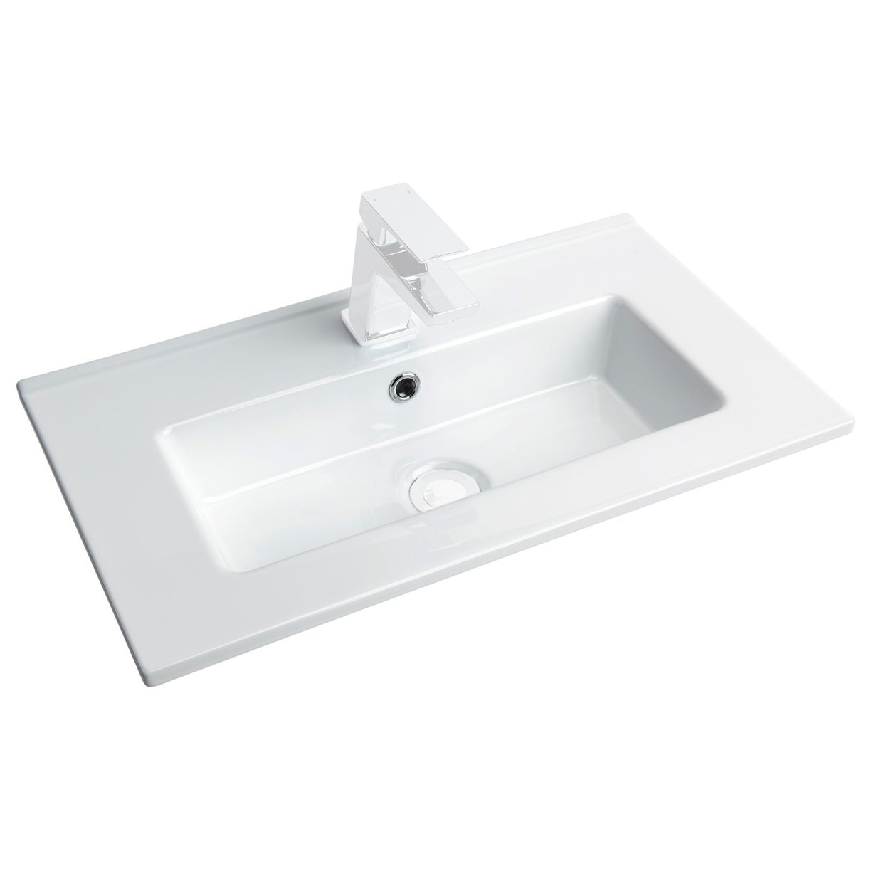 Jura 600mm Slim Ceramic Basin