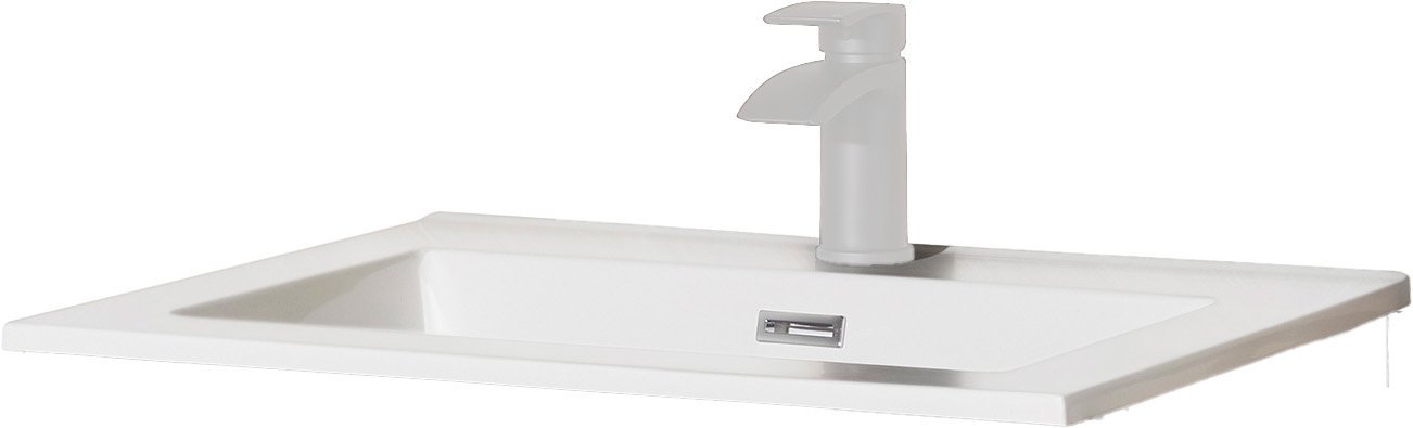 Ulva 600mm Resin Basin White