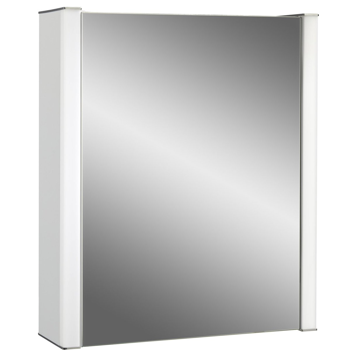 Jura 500mm LED Mirror White 1 Door