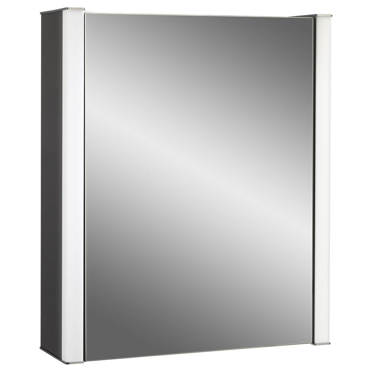 Jura 500mm LED Mirror Anthracite 1 Door