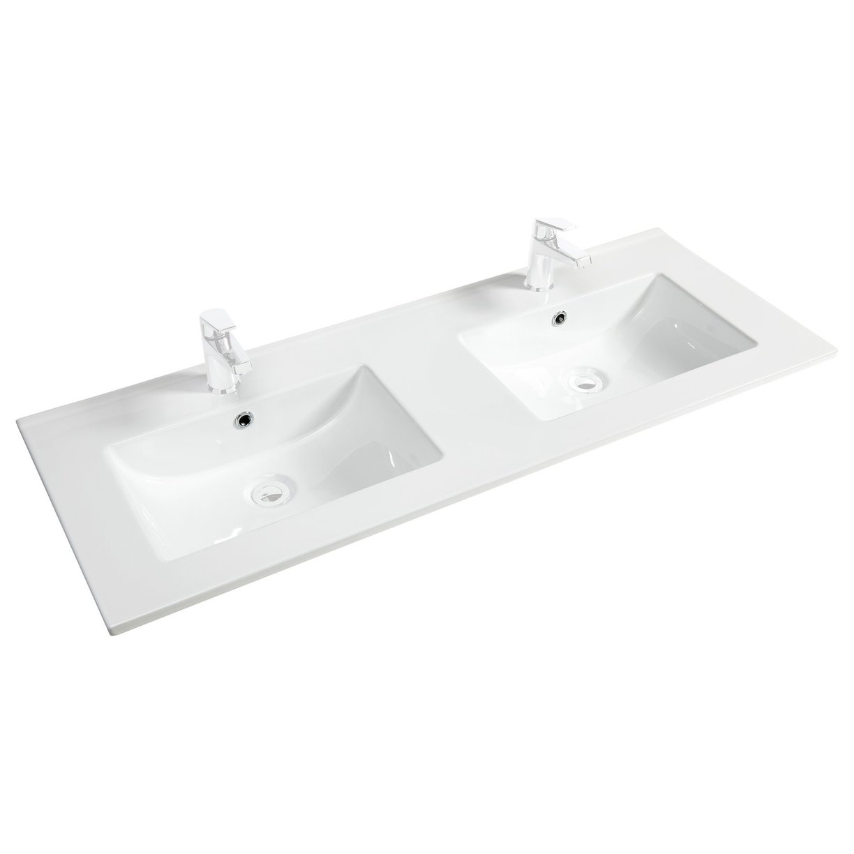 1200mm Lomond Double Bowl Ceramic Basin