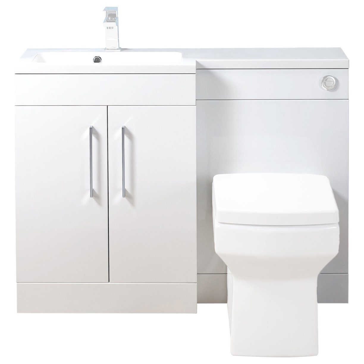 Lomond 1000 L-Shape Slim Combination Unit (Left Hand Basin Option)