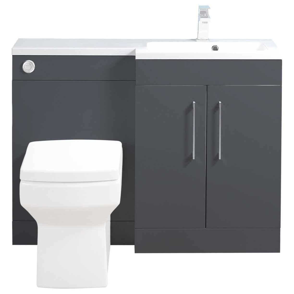 Lomond 1000 L-Shape Slim Combination Unit (Right Hand Basin Option)