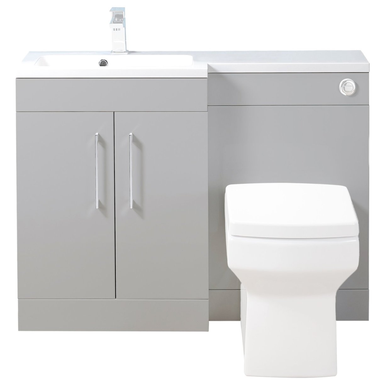 Lomond 1000 L-Shape Slim Combination Unit (Left Hand Basin Option)
